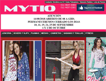 Tablet Screenshot of mytio.com.ar
